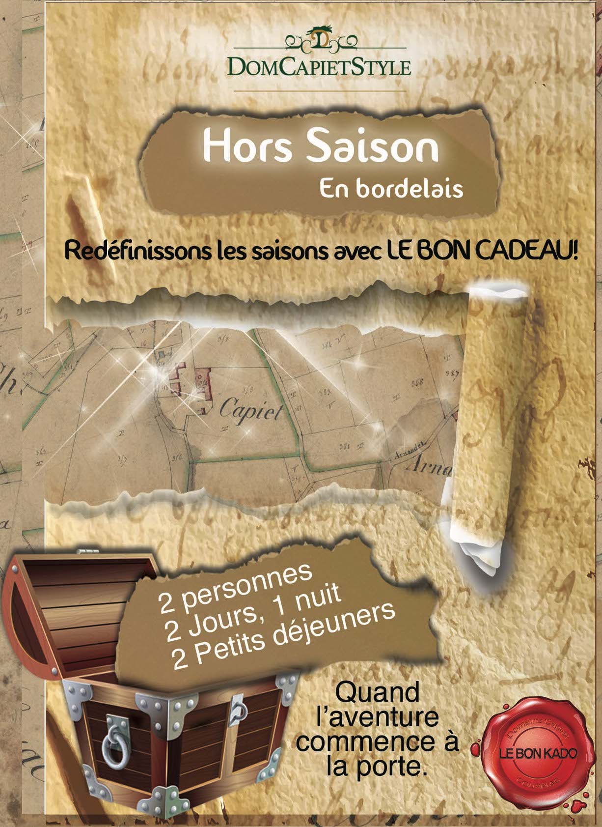Chèque Cadeau Domaine Capiet